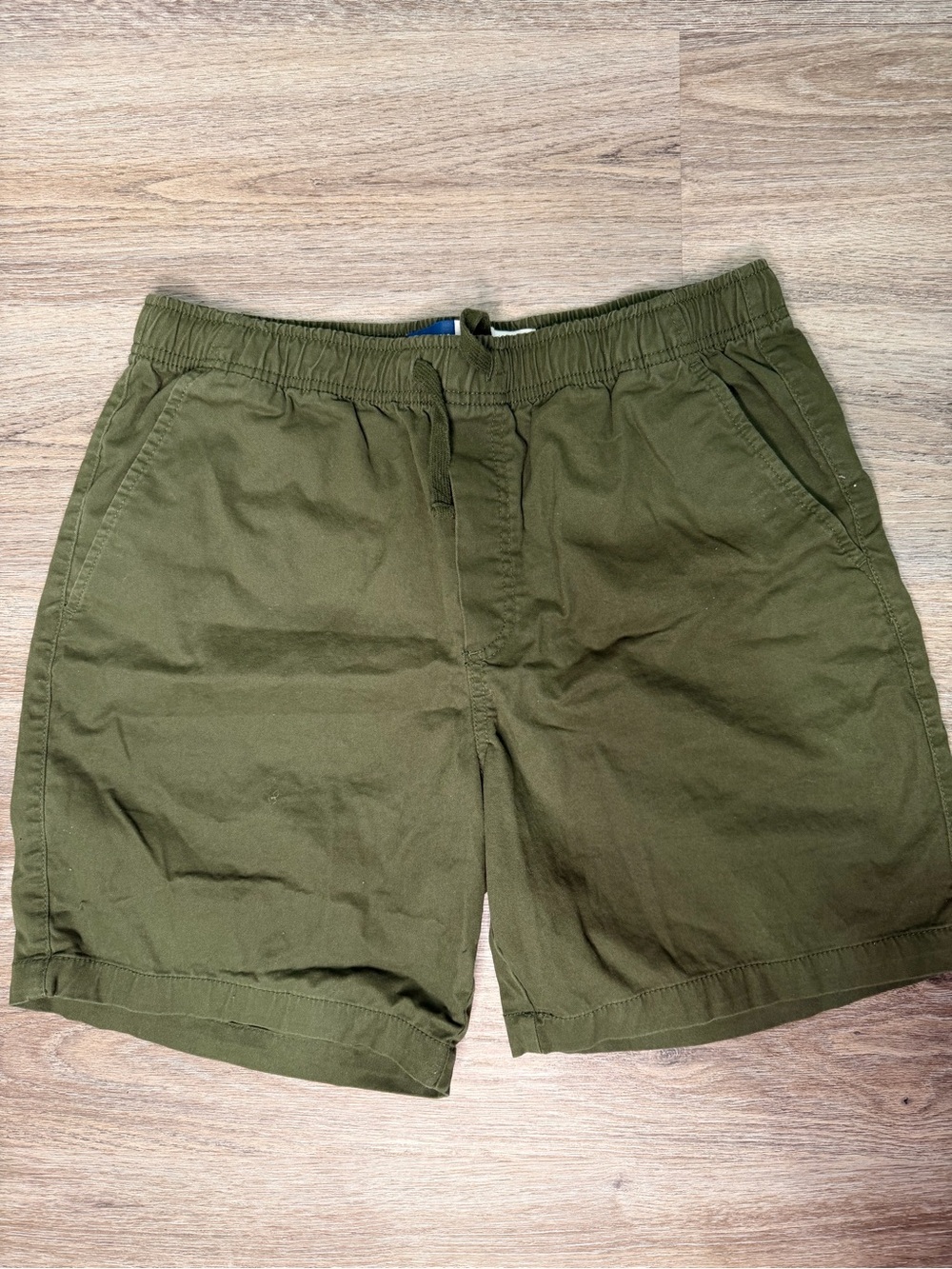 Old Navy Olive Drawstring Athletic Shorts